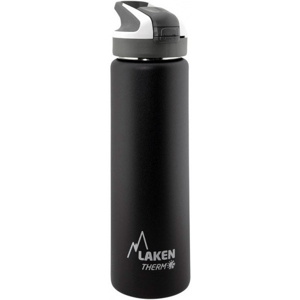 Термопляшка Laken Summit Thermo Bottle 0,75L Black 0,75L (TS7N) - фото 2