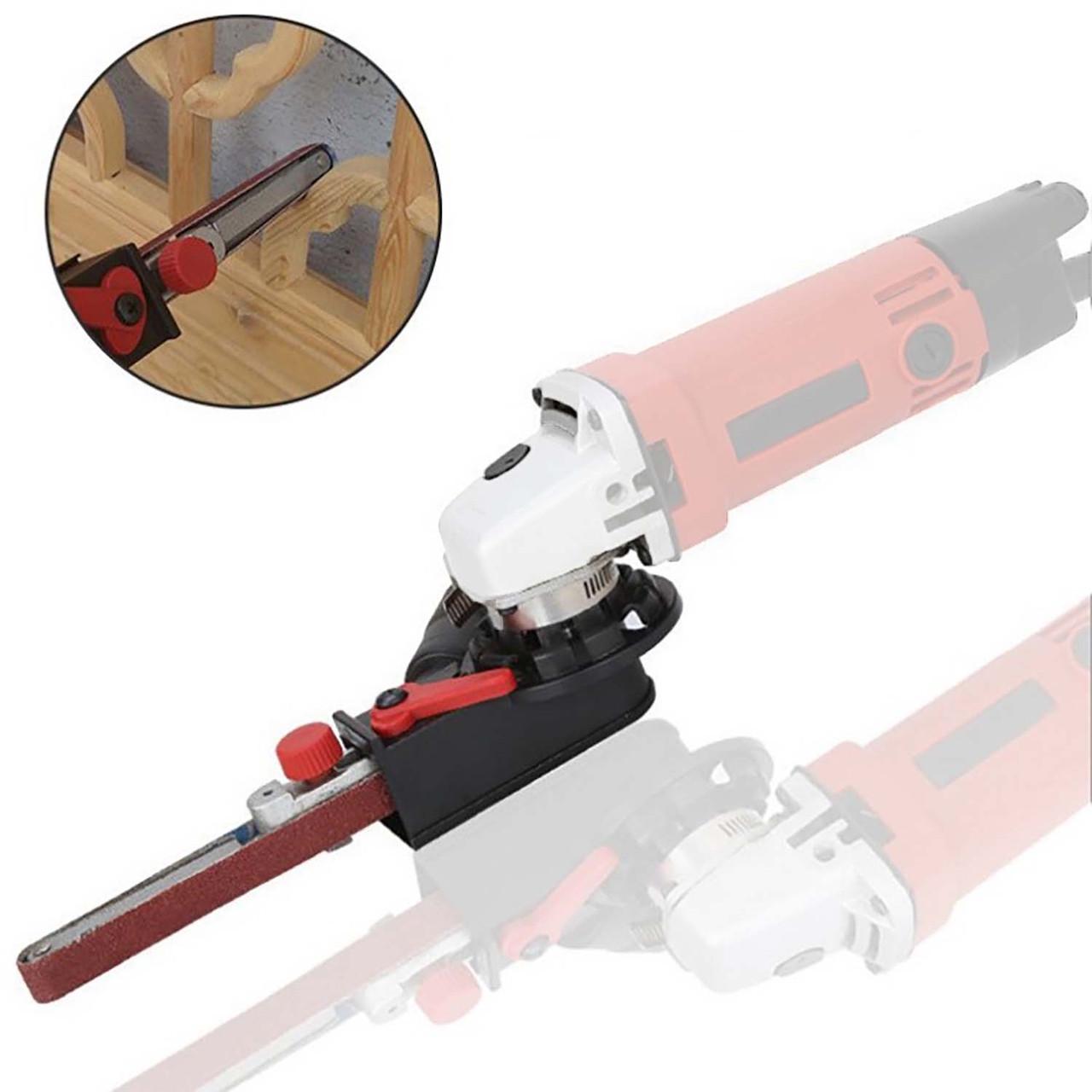 Насадка гриндер WLT на болгарку стрічко-шліфувальний адаптер для УШМ М14 115/125 мм (id_100997) - фото 2 Насадка гриндер WLT на болгарку стрічко-шліфувальний адаптер для УШМ М14 115/125 мм (id_100997) - фото 2