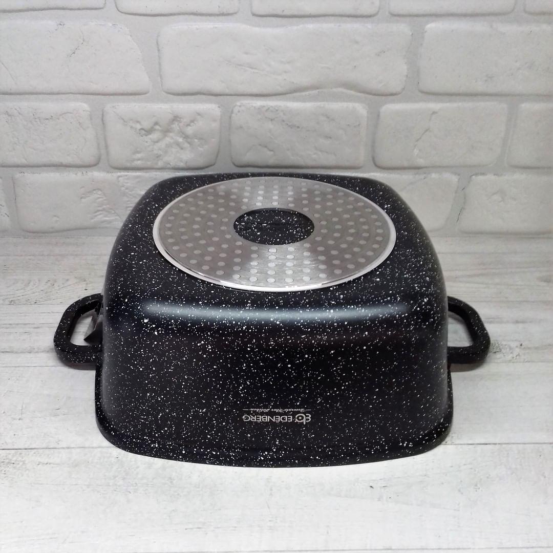 Каструля Edenberg із мармуровим антипригарним покриттям 2.8 л 20 см (EB-8111) - фото 8