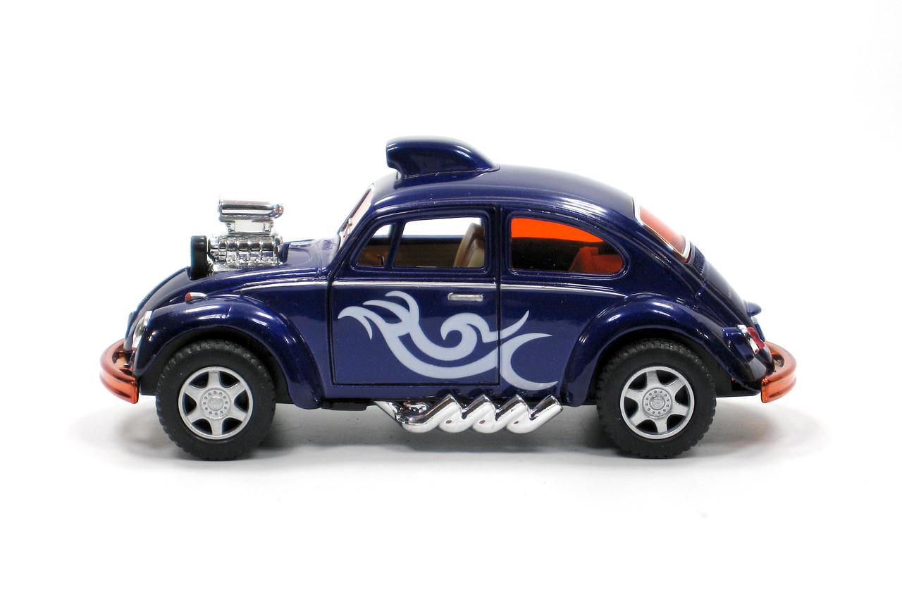 Машинка Kinsmart металева Volkswagen Beetle Custom Dragracer (KT5405W) - фото 2