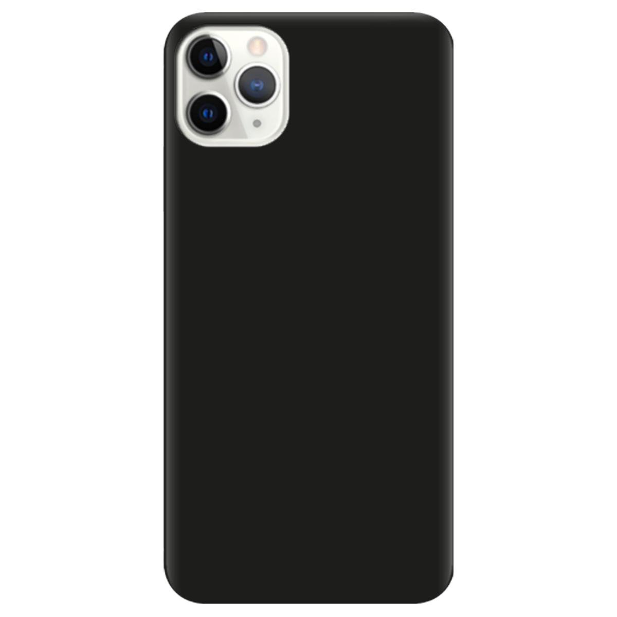 Силіконовий чохол Zorrov для Apple iPhone 11 Pro Max - Чорний матовий soft touch (12150050212079244)