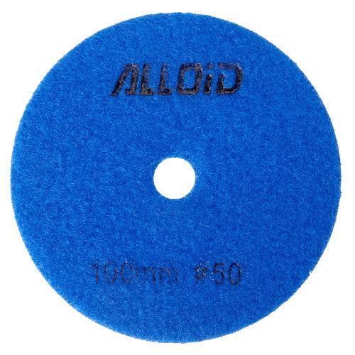 Круг на липучке шлифовальный Alloid Pro STAR алмазное зерно 50/100 мм (30294544)