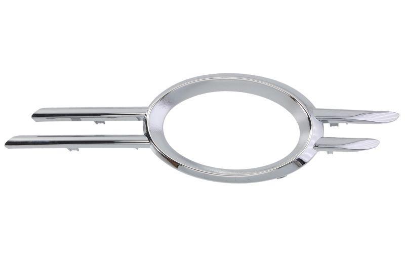 Решетка бампера AVTM Mercedes E-Class W211 06-09 левая рамка Хром (4610 921)