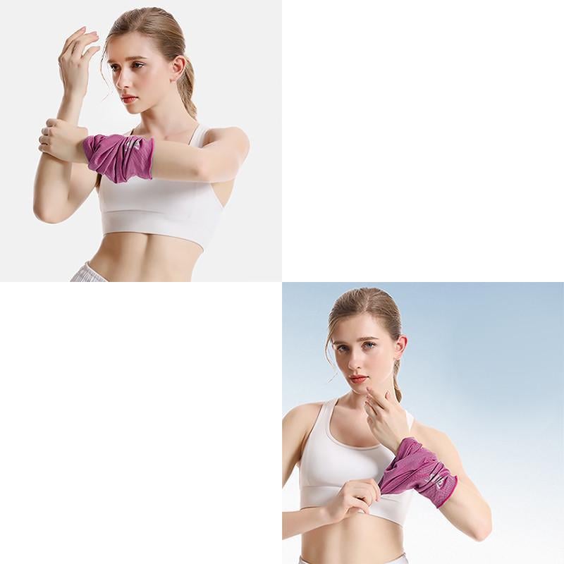 Полотенце охлаждающее Aolikes A-7933 Pink - фото 2