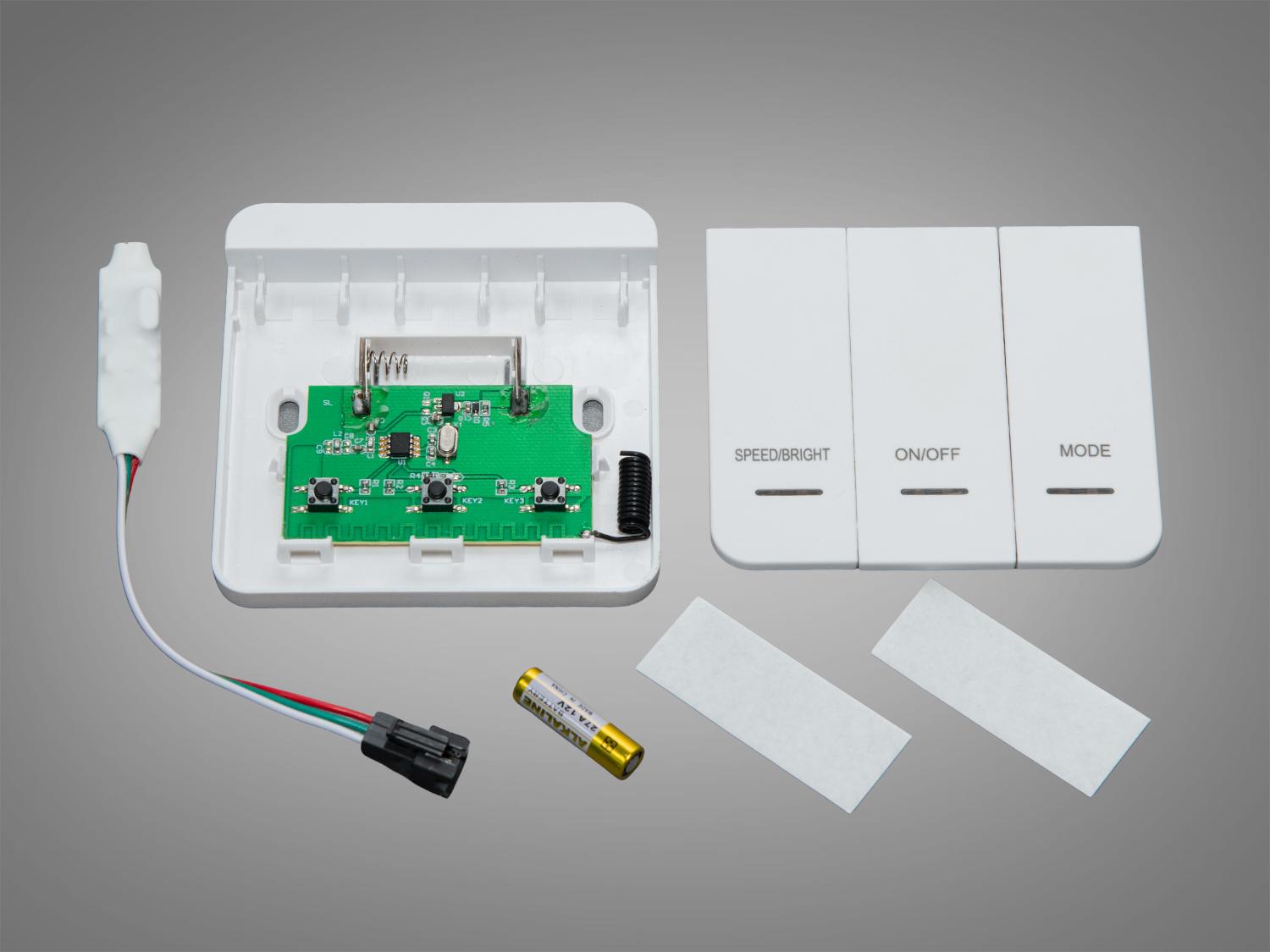 Контроллер для SPI ленты (PC-H3-SPI-3KEY-RF)