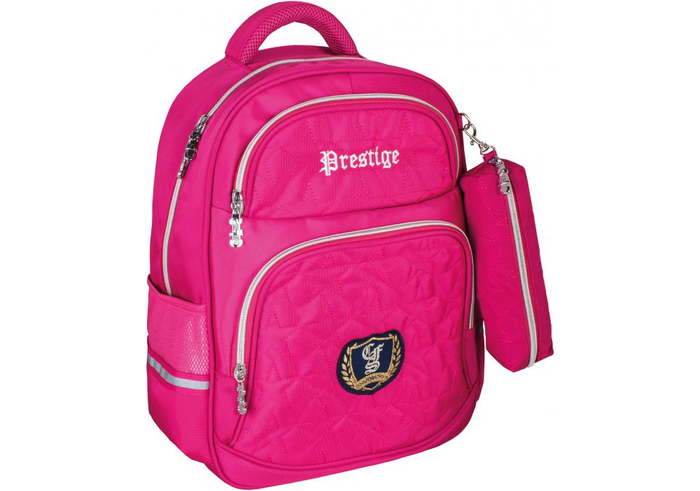 Рюкзак школьный Cool For School Prestige 39x30x15 см 16-25 л Classic Pink (CF86135)