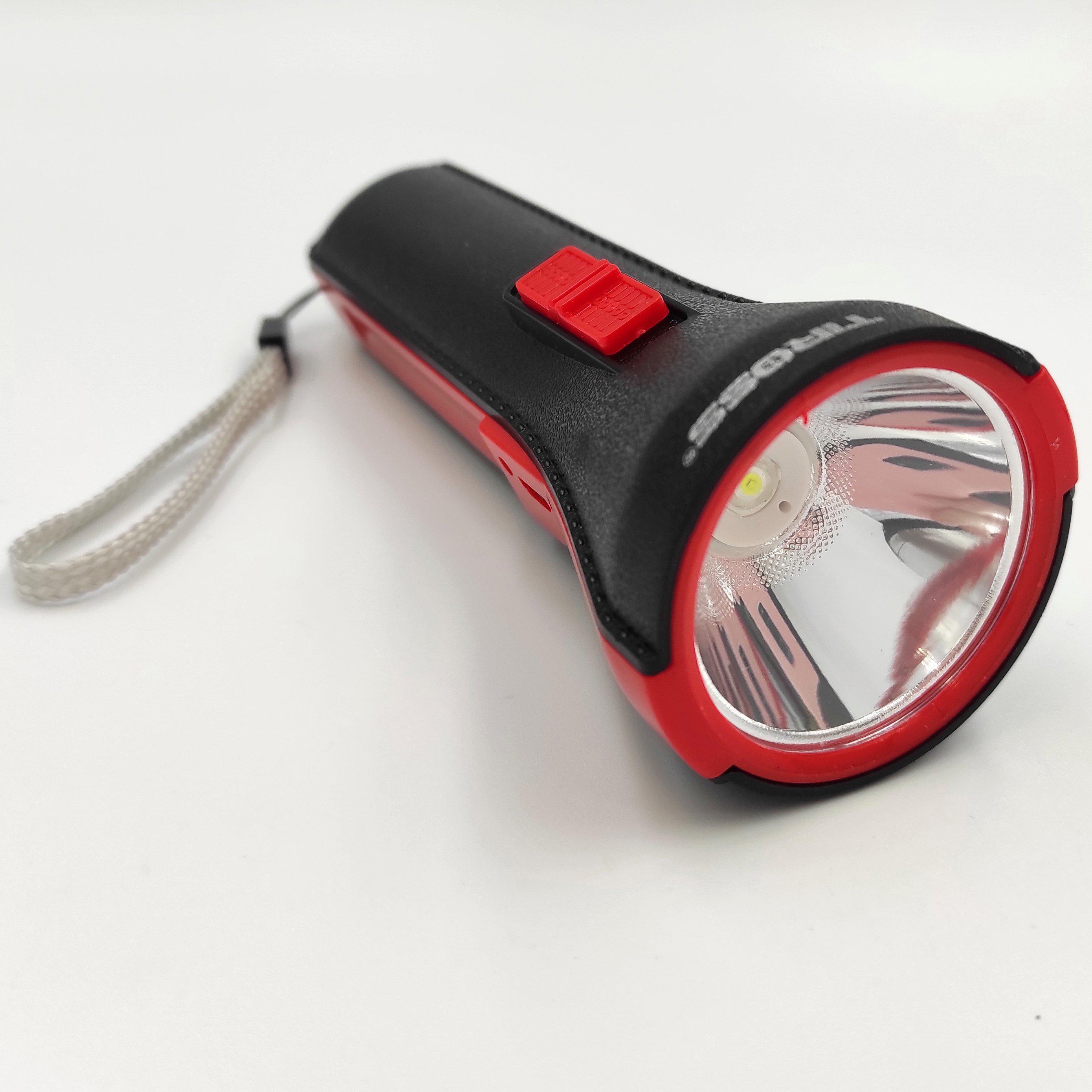 Фонарь ручной Tiross TS-1851 многофункциональный аккумуляторный Черный (ws71965_b)