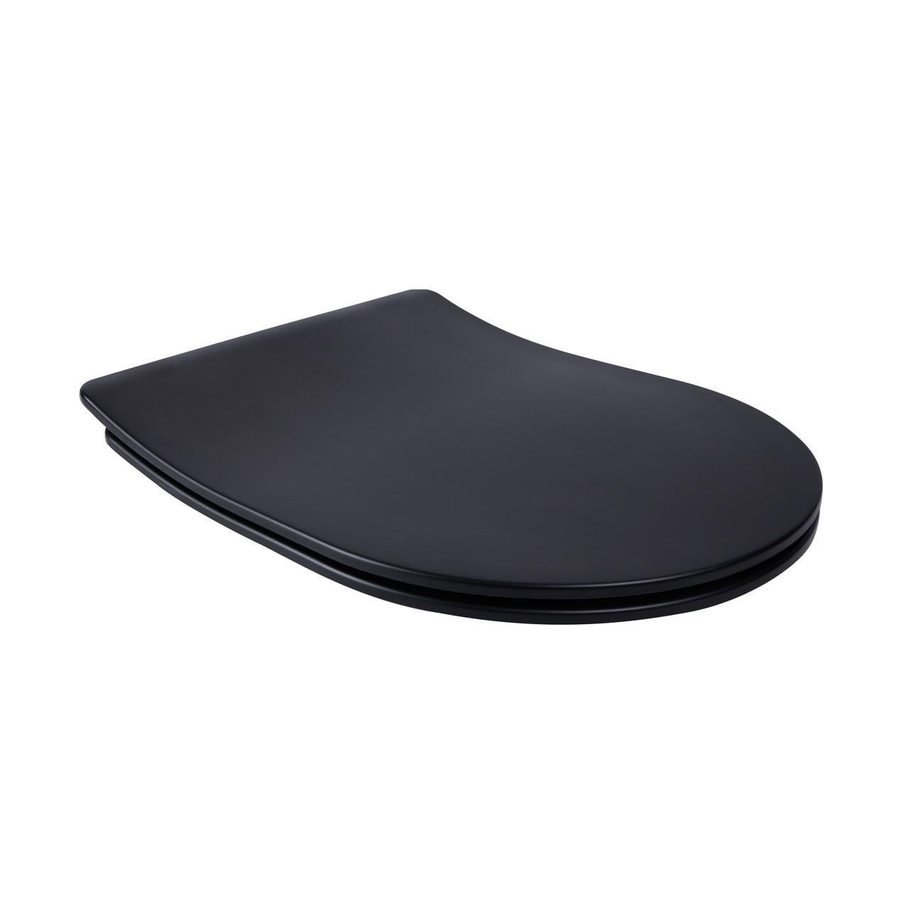 Сидения для унитаза Qtap Robin Scorpio с микролифтом Slim (QT99U184UF450MB)