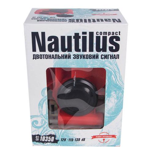 Сигнал воздушный CA-1035 NAUTILUS Compact 12 V Красный - фото 2