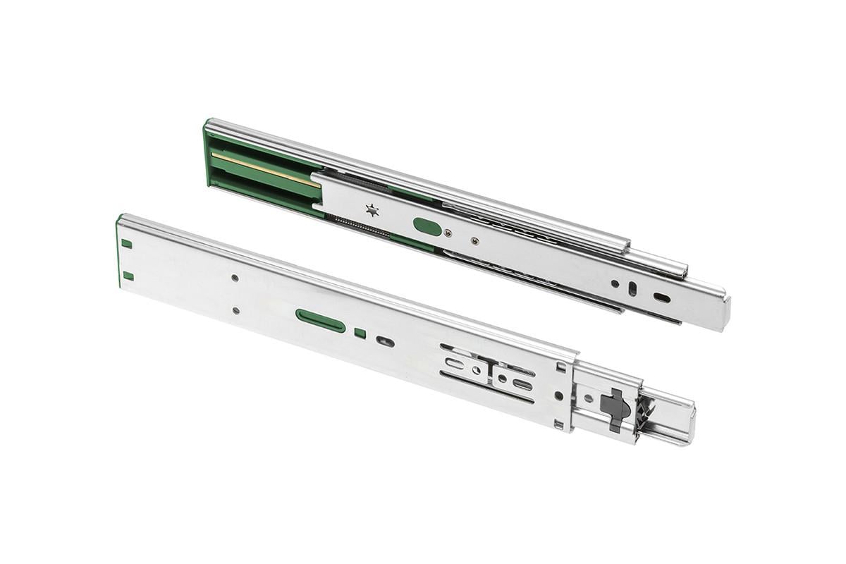 Направляющая шариковая GTV Versalite Plus полного выдвижения с доводчиком H 45 мм L 500 мм (PK-L-H45-500)