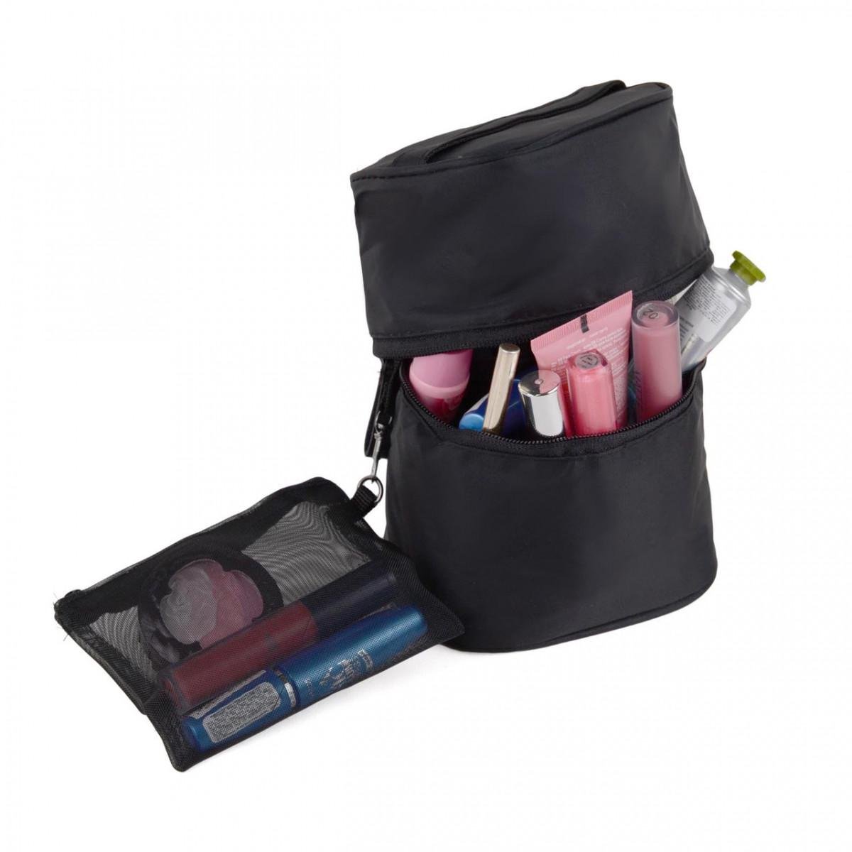 Косметичка-органайзер с карабином и внутренними карманами Черный (ОД-135-1) Косметичка-органайзер с карабином и внутренними карманами Черный (ОД-135-1)