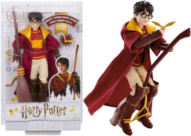 Коллекционная фигурка Mattel Harry Potter Quidditch Гарри Поттер Квиддич (HP Q MGDJ70) - фото 3