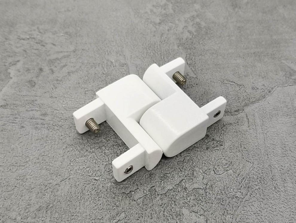 З'єднувач кутовий MARCIN DECOR Скарлайн Білий глянець З'єднувач кутовий MARCIN DECOR Скарлайн Білий глянець