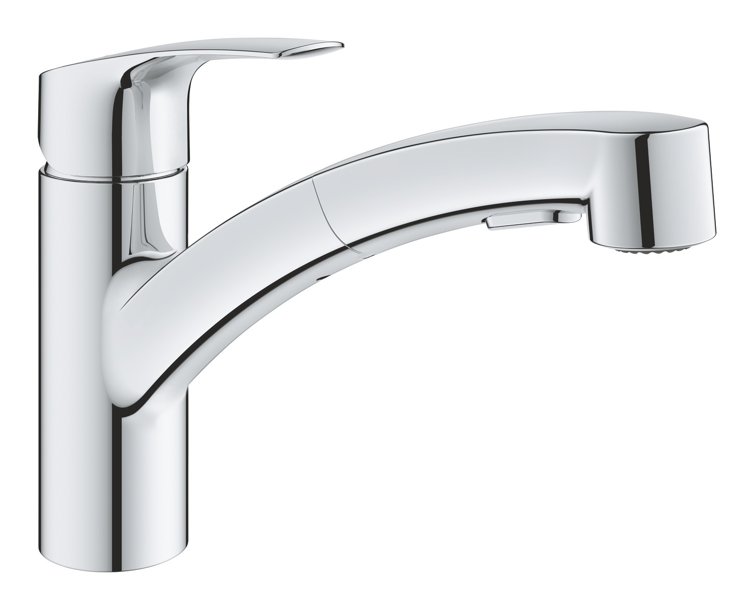 Змішувач для кухні Grohe Eurosmart New з висувним виливом(30305001)