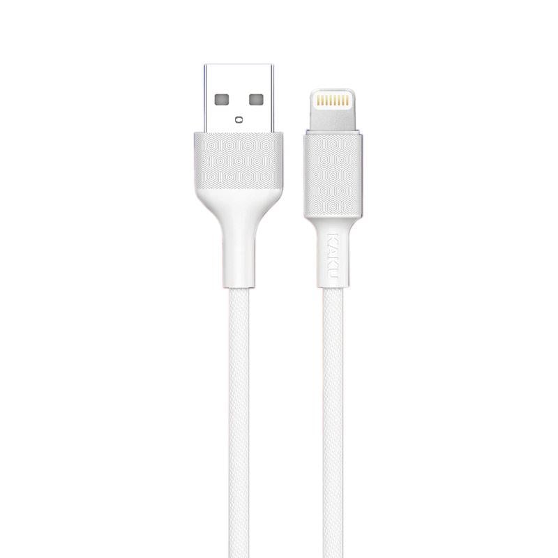 USB кабель Kaku KSC-113 USB-Lightning 1 м White (1243470821)