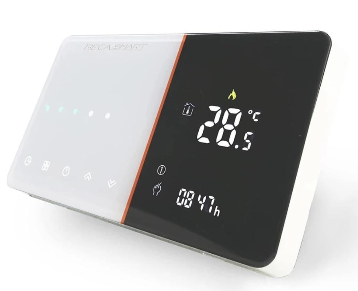 Термостат комнатный Beca Smart BHT-005GCLW беспроводной Wi-Fi для газового котла (3120475884)