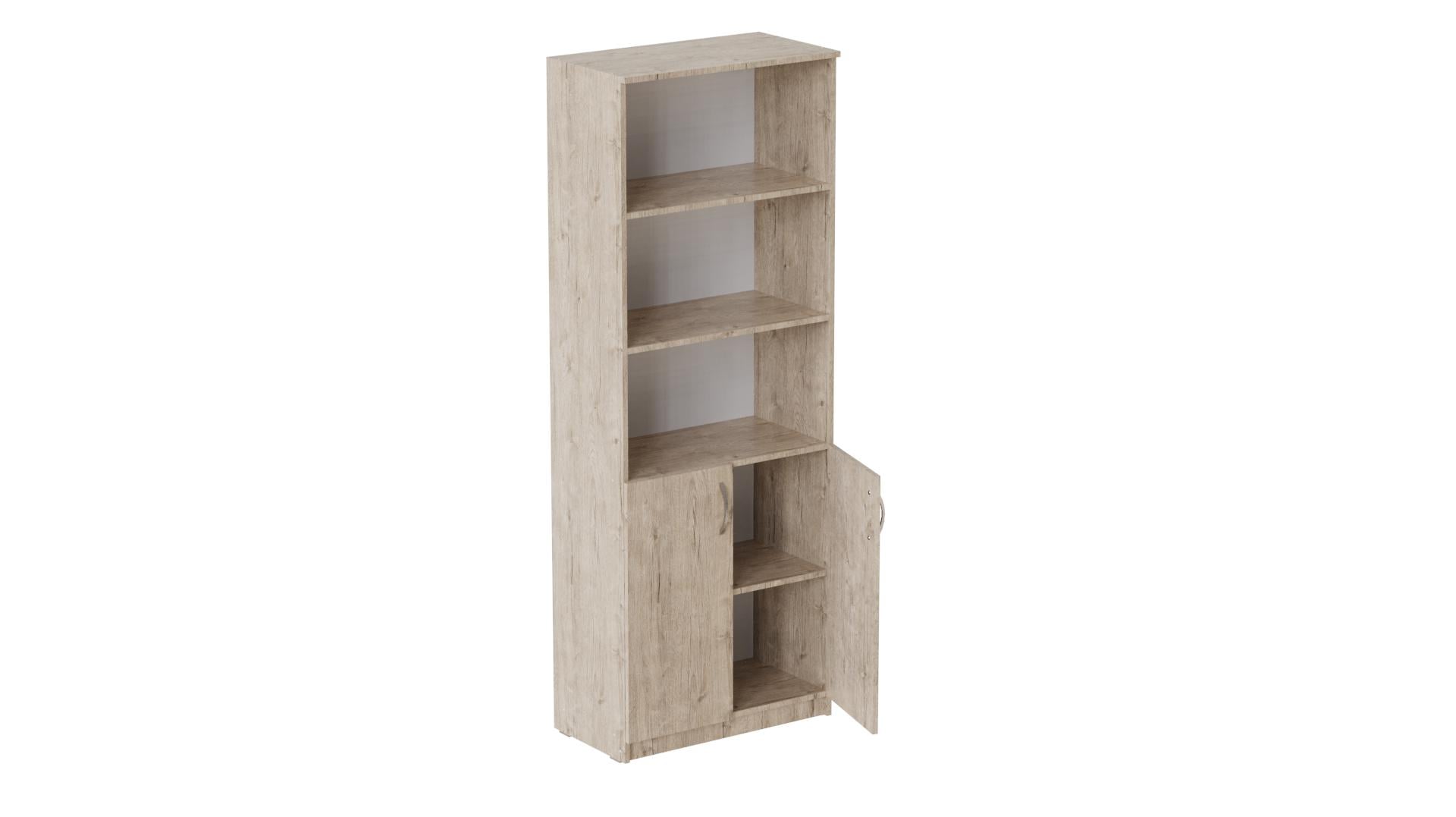 Шкаф Ferrum-decor Анжело на 5 полок с 2 дверями ДСП 16 мм 1900x800x380 мм Дуб Артизан (FRD-105062) Шкаф Ferrum-decor Анжело на 5 полок с 2 дверями ДСП 16 мм 1900x800x380 мм Дуб Артизан (FRD-105062)
