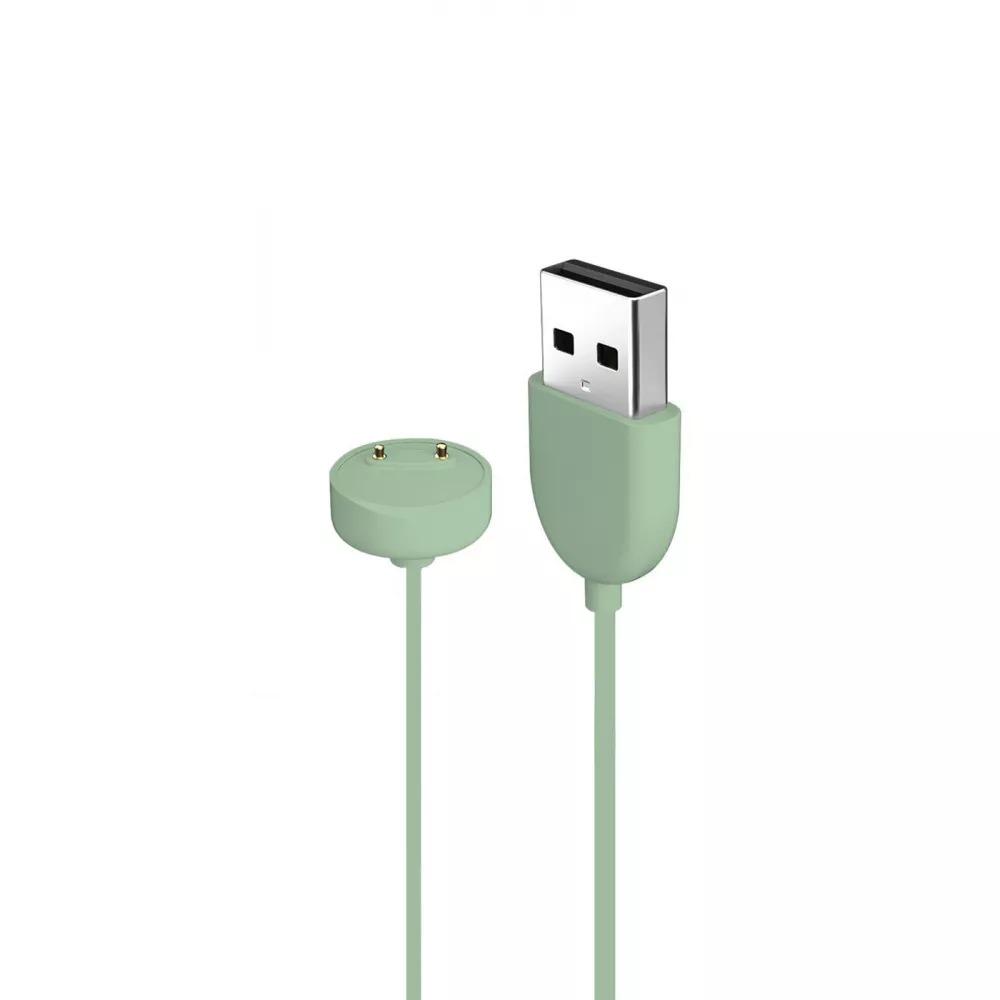 Зарядное устройство для фитнес-браслета Mi Band 5/6/7 Green (551771)
