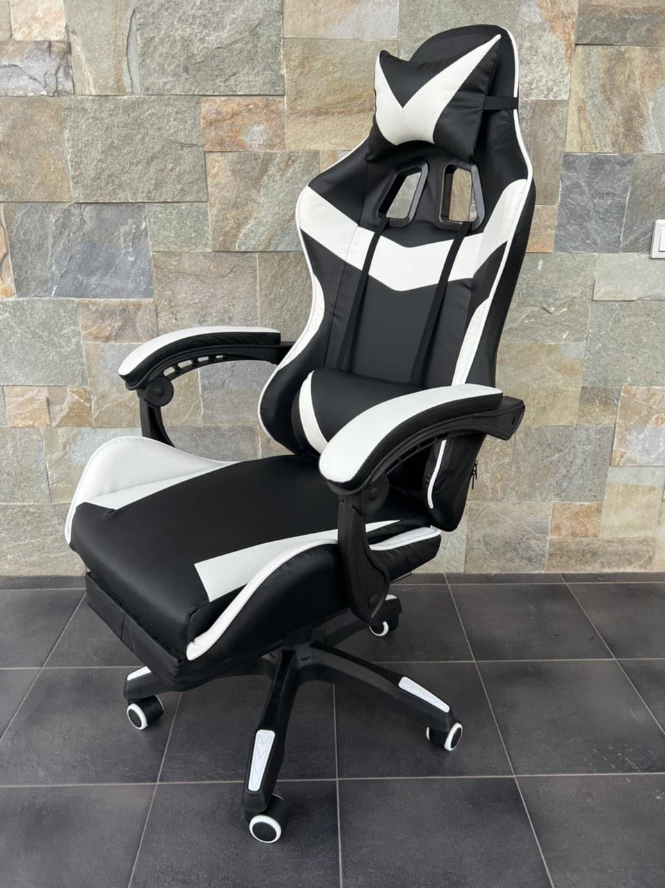 Кресло геймерское Prestige 730 Черно-белый - фото 2 Кресло геймерское Prestige 730 Черно-белый - фото 2