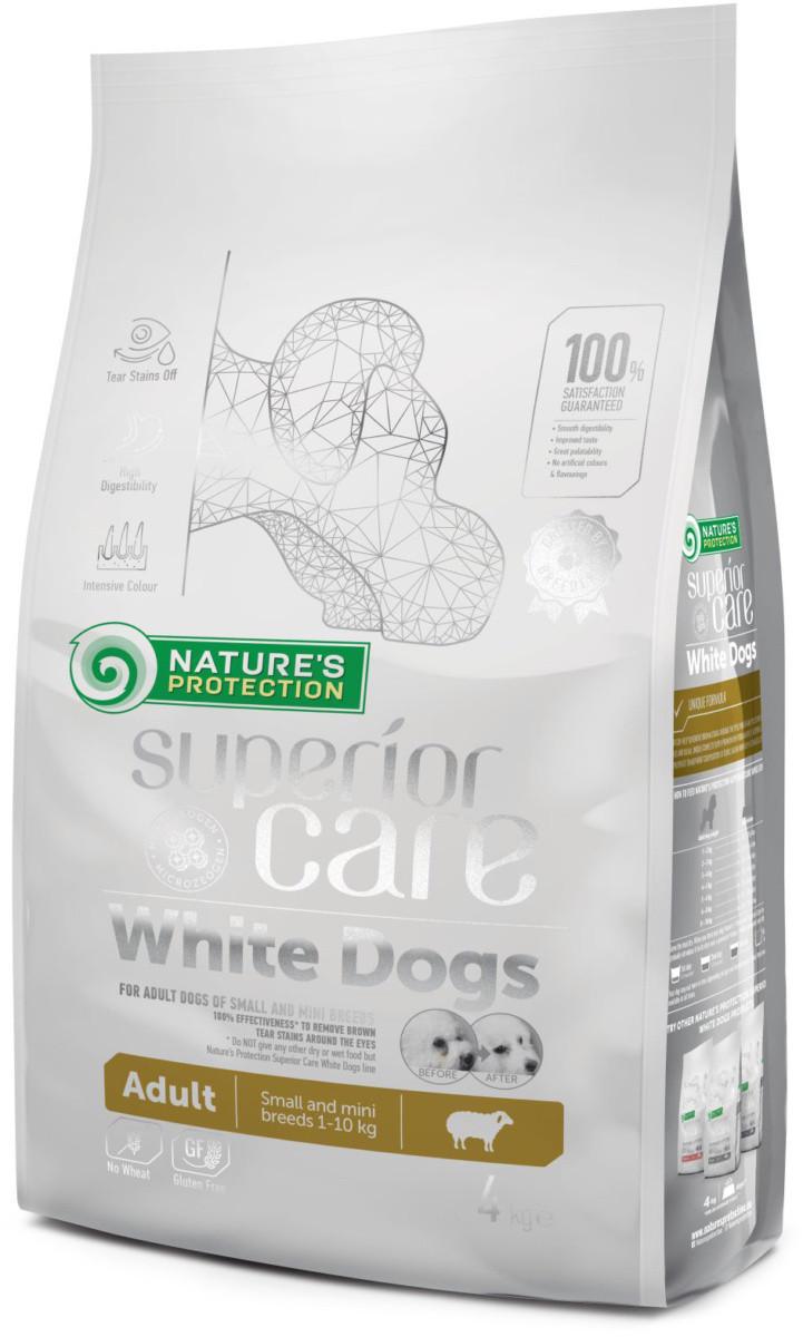 Корм сухой для собак Nature's Protection Superior Care White Dogs Small and Mini Breeds 4 кг (NPSC45833 (4771317458339)
