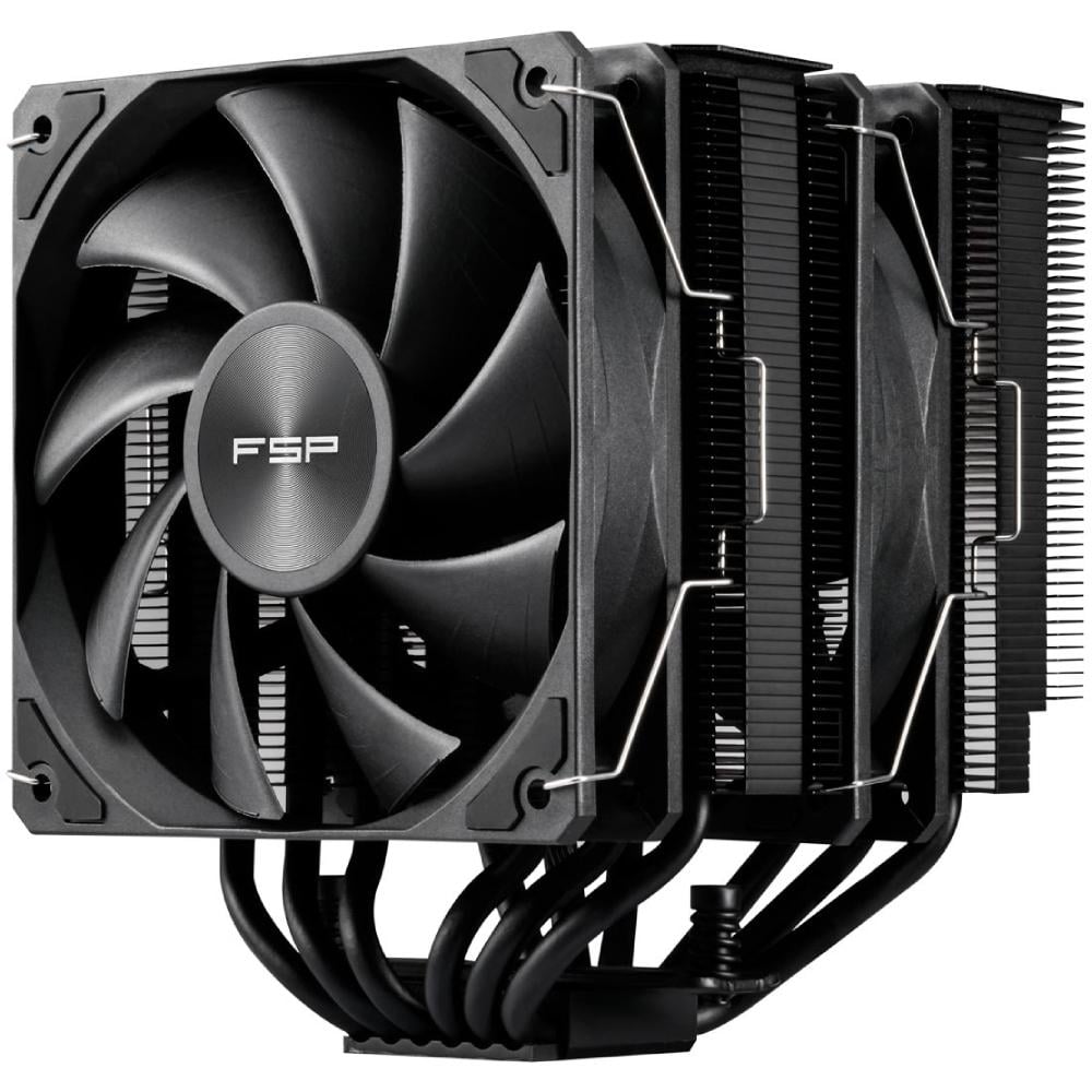 Вентилятор для процессора FSP MP7-B Intel LGA 1700/1200 AMD AM4/AM5 120 мм Black (MP7-B)