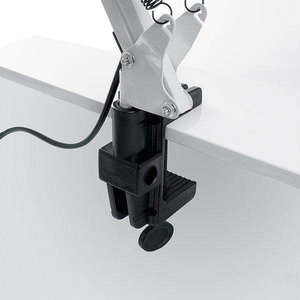 Настольная лампа на струбцине Feron DE1430 под лампу Е27 Белый (24232) - фото 6 Настольная лампа на струбцине Feron DE1430 под лампу Е27 Белый (24232) - фото 6