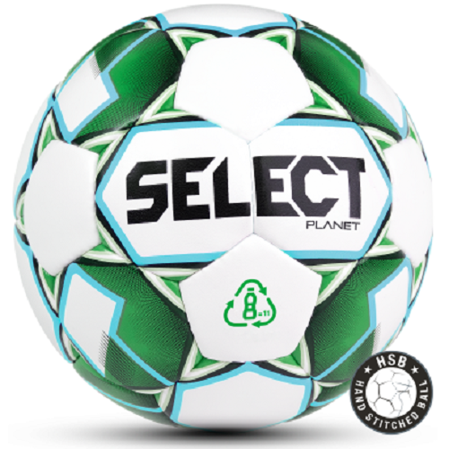 Футбольный мяч Select PLANET FIFA р. 5 Бело-зеленый (38554-928)