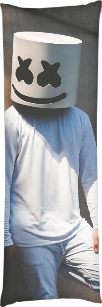 Подушка дакимакура Marshmello 8 40x100 см (14106446)