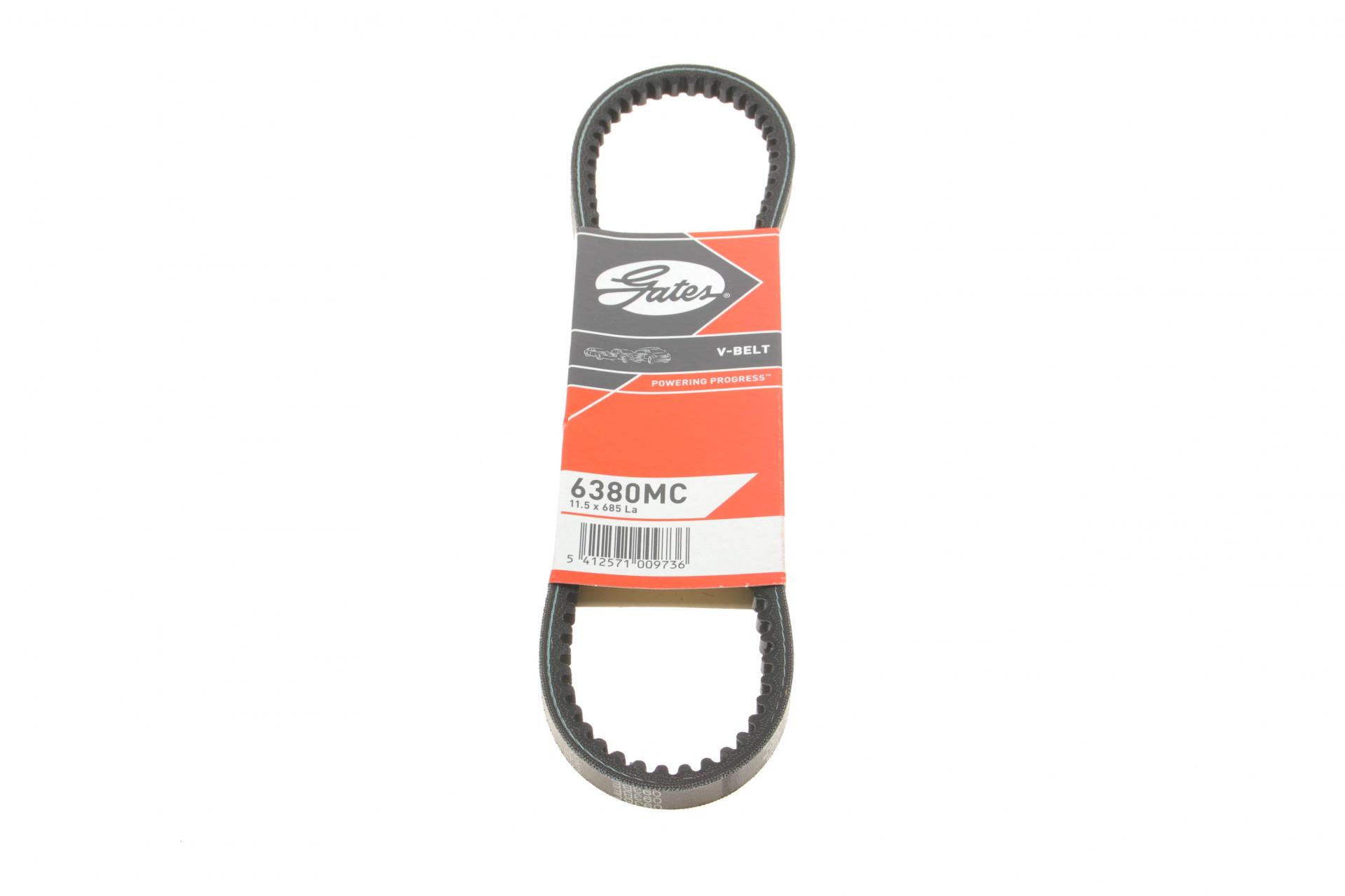 Ремень генератора GATES Seat Ibiza II/VW Golf/Passat 1.4-2.0 -02 11.5x685 (6380MC)
