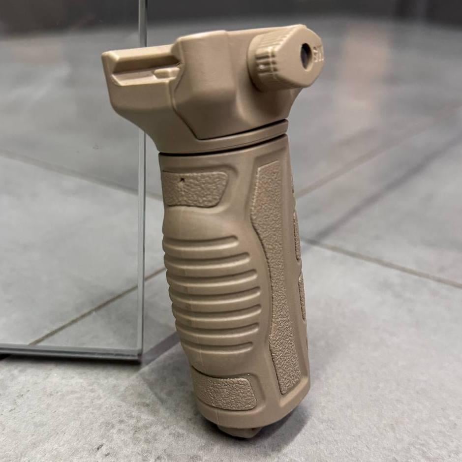 Рукоятка переноски огня DLG Tactical DLG-162 на Пикатинни прорезиненная Койот (246338) - фото 2 Рукоятка переноски огня DLG Tactical DLG-162 на Пикатинни прорезиненная Койот (246338) - фото 2