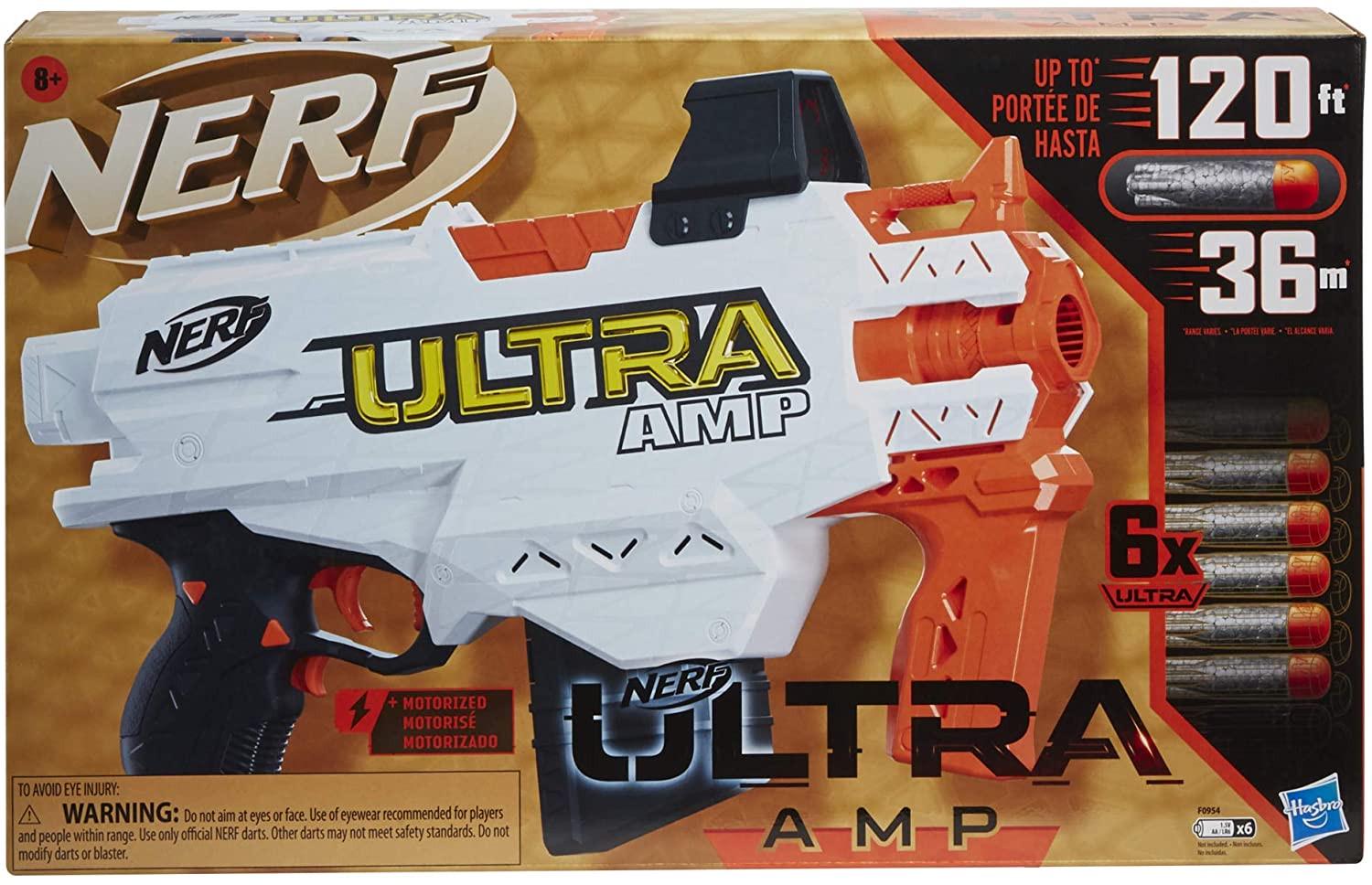 Бластер Nerf Ultra Amp Motorized Blaster F0954 - фото 2