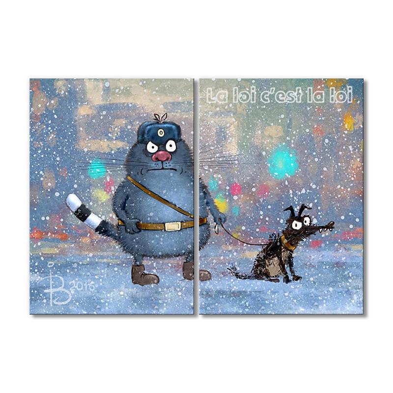 Модульная картина На страже закона 2 модуля общий размер 80x120 см (_rinaz_20162225004) Модульная картина На страже закона 2 модуля общий размер 80x120 см (_rinaz_20162225004)