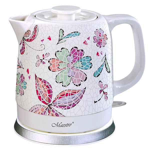 Чайник електричний Maestro MR-068-FLOWERS 220-240В 50Гц 1200 Вт 1,5 л (NA000220)