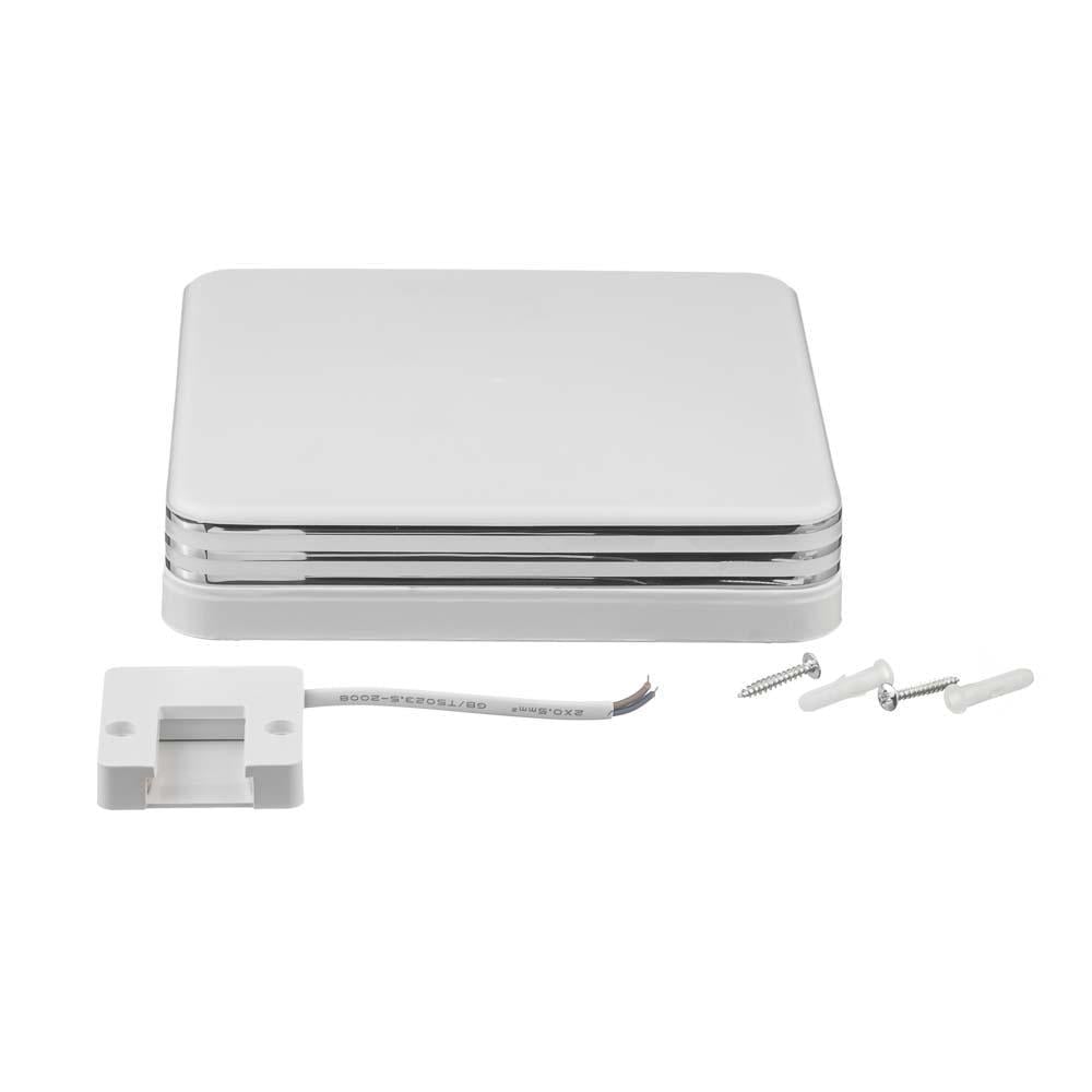 Светильник светодиодный AVT Silver square 24W 5000К IP44 24 Вт - фото 2 Светильник светодиодный AVT Silver square 24W 5000К IP44 24 Вт - фото 2