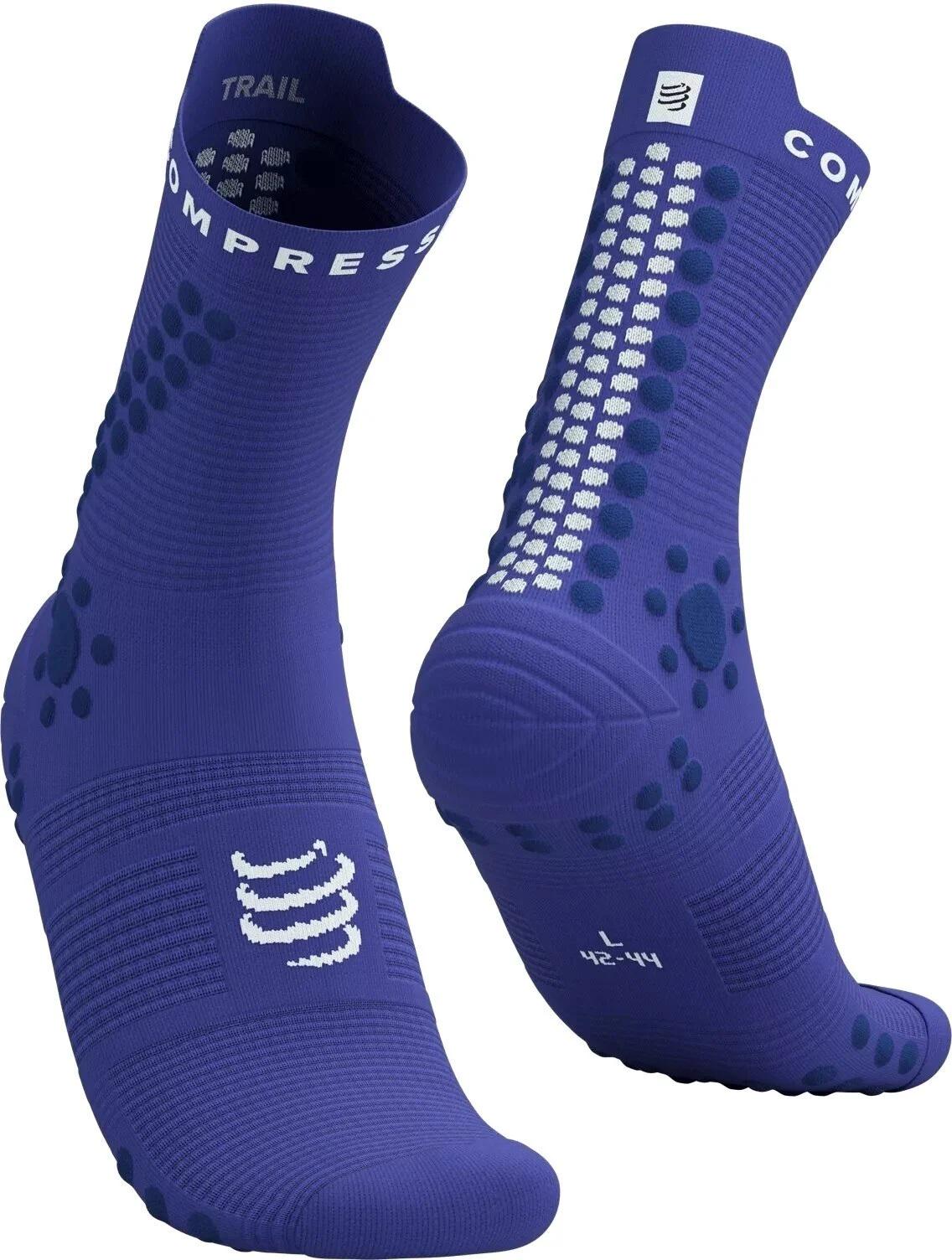 Носки Compressport Pro Racing Socks V4.0 Trail T1 Dazz Blue/Blues (51d9028a)