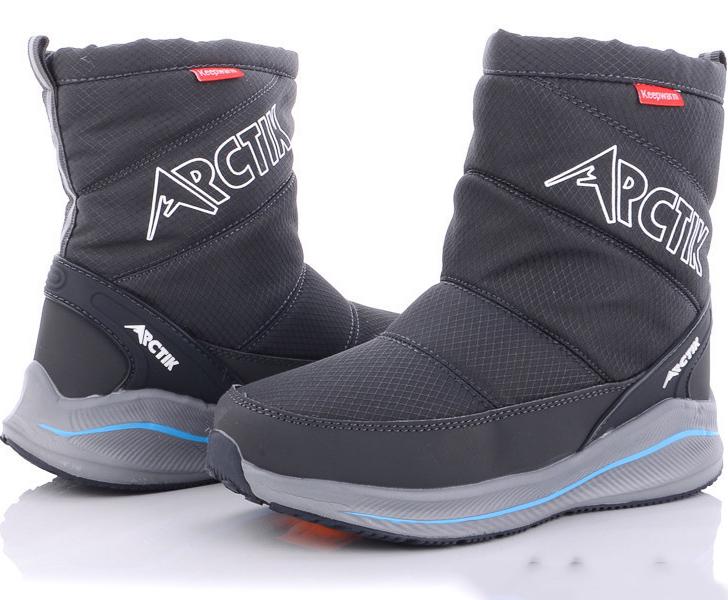 Дутики с натуральной овчиной Arctik B2293-3 р. 41 Серый