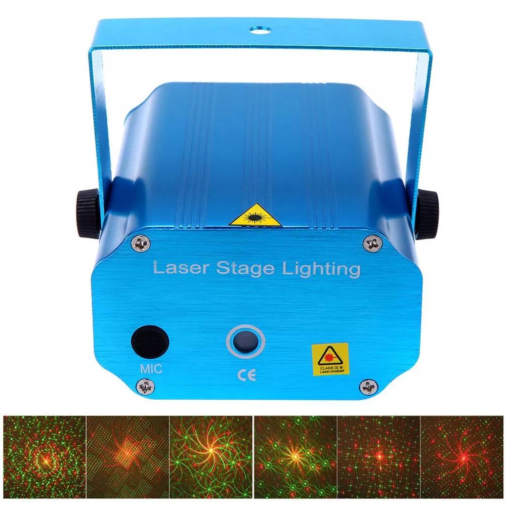 Лазерный проектор Party Lights SF-A1 DL55 Mini Laser stage lighting - фото 2