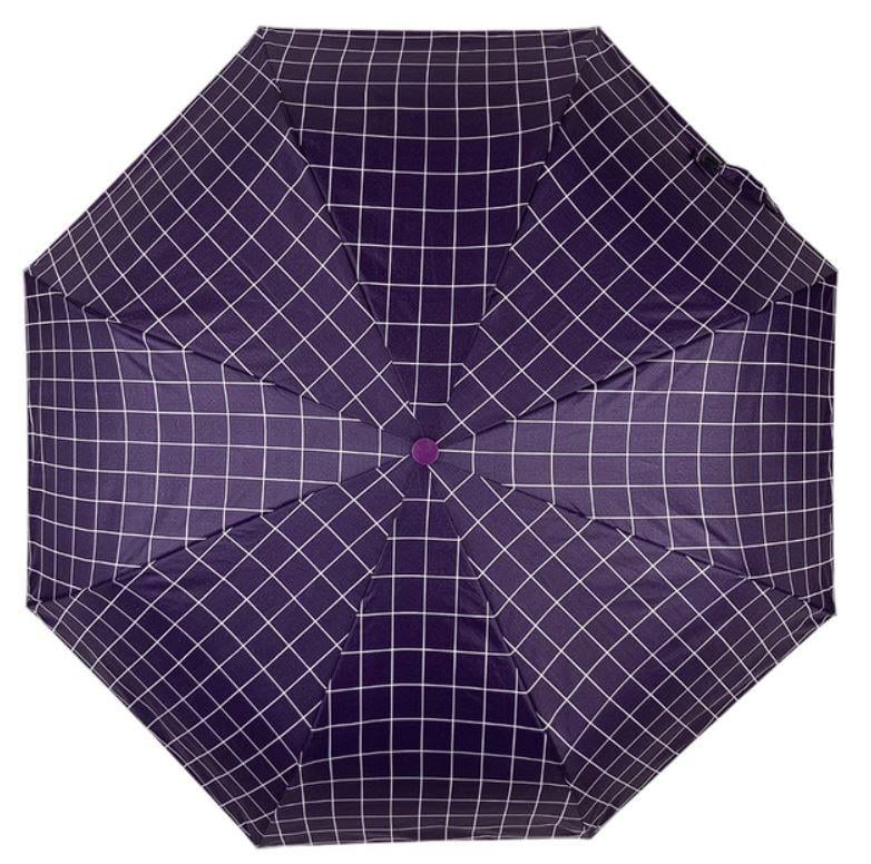Зонт складной Checkers полуавтомат 8 спиц d 98 см Violet (30281) Зонт складной Checkers полуавтомат 8 спиц d 98 см Violet (30281)
