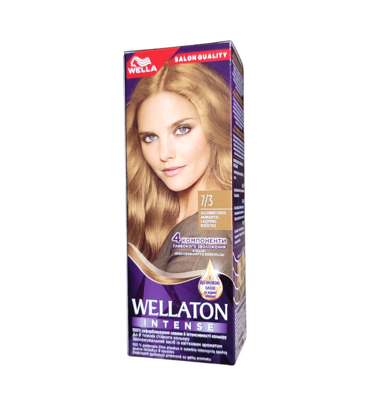 Крем-краска для волос Wellaton Intense 7/3 Лесной орех 110 мл