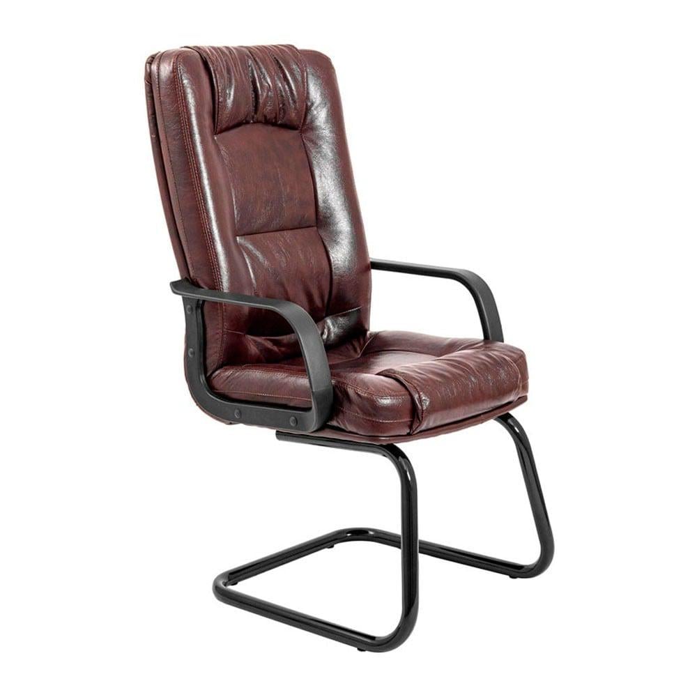 Офисное кресло руководителя Richman Alberto VIP CF натуральная кожа Lux Коричневый (64ca424f04b9e938a47ba1ba)