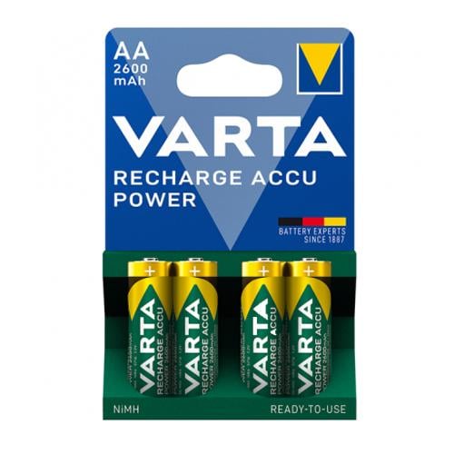 Аккумулятор универсальный Varta BLI 4 NI-MH AA 2600 mAh Аккумулятор универсальный Varta BLI 4 NI-MH AA 2600 mAh