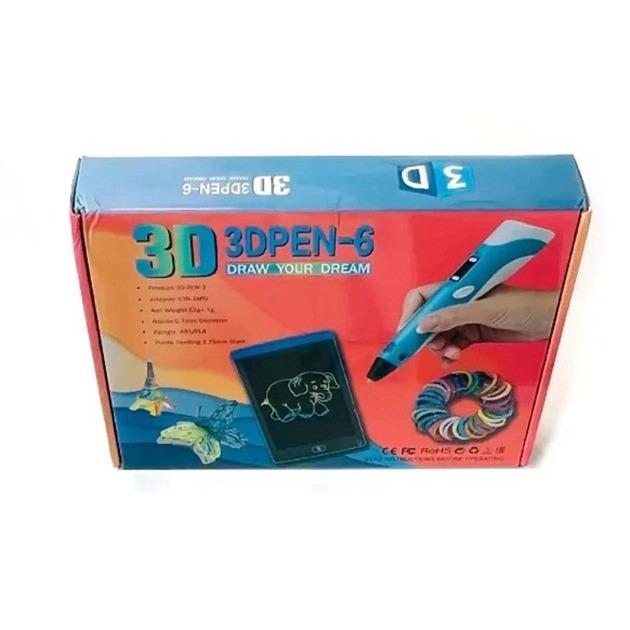 Набор для творчества 3D ручка Pen-6 c LCD дисплеем - фото 3