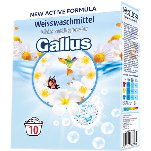 Стиральный порошок для белого Gallus White 600 г 10 стирок
