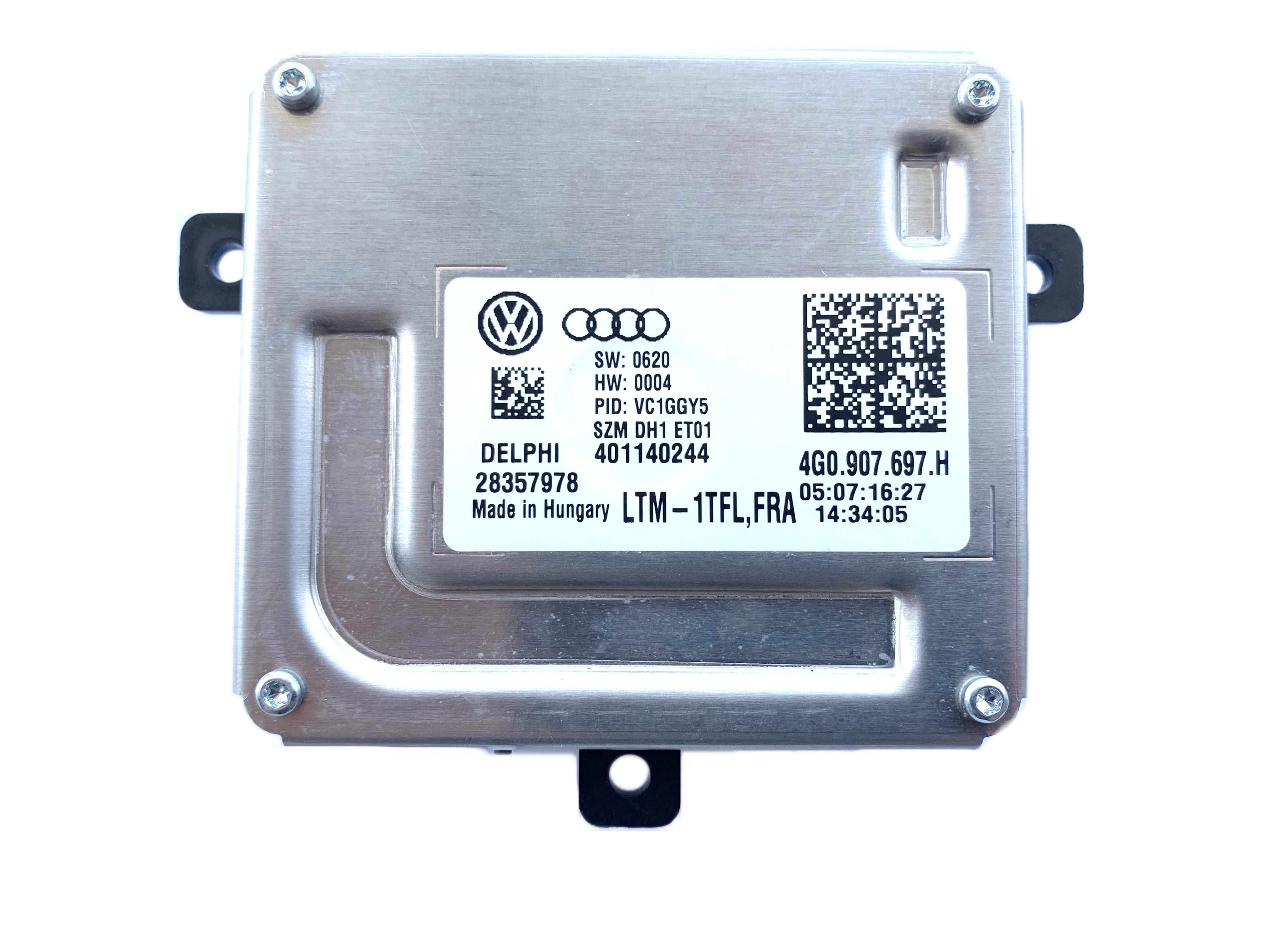 Блок управления фарой VAG Audi VW Skoda 4G0907697H LED Delphi