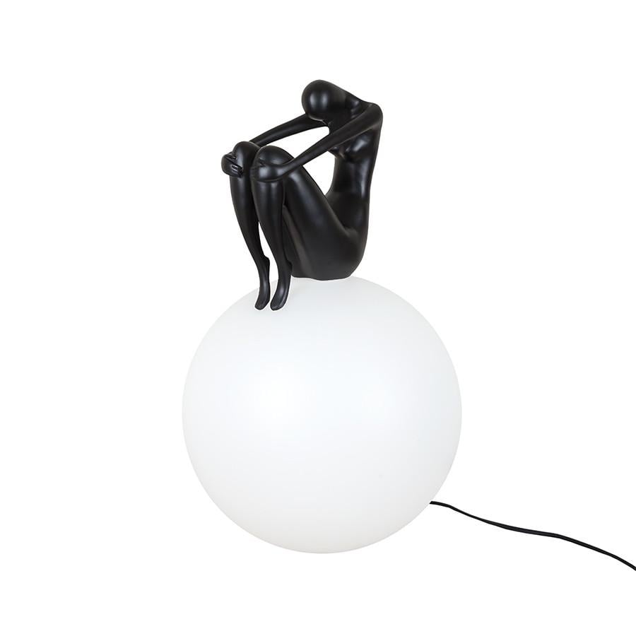 Настольная лампа 999002 BK Черный/Белый (LVS4792)