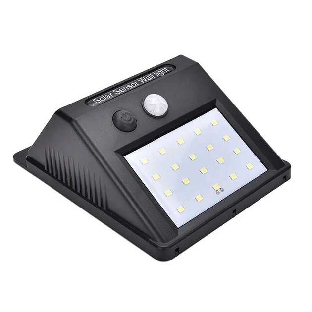 Прожектор Solar Motion Sensor Light 5115 30 LED с датчиком движения на солнечной батарее Черный (13296880)