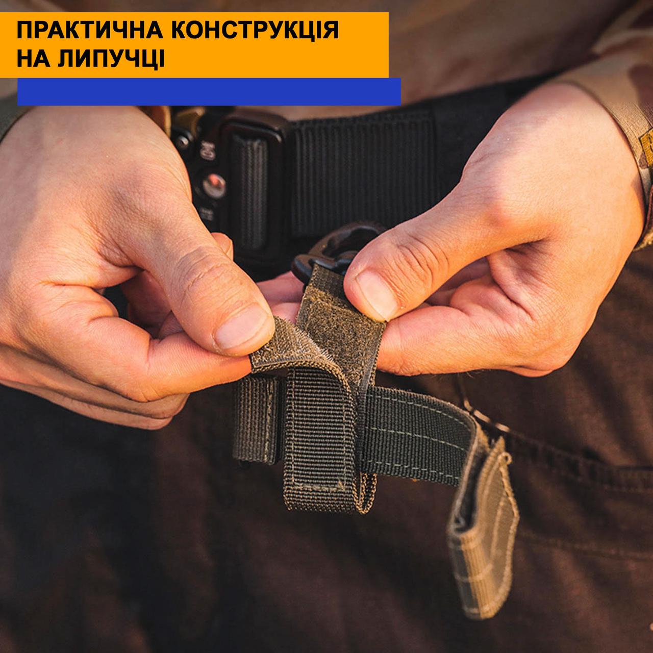 Карабин для рюкзаков/ремней/сумок с системой Molle 20х23 см Хаки - фото 4 Карабин для рюкзаков/ремней/сумок с системой Molle 20х23 см Хаки - фото 4