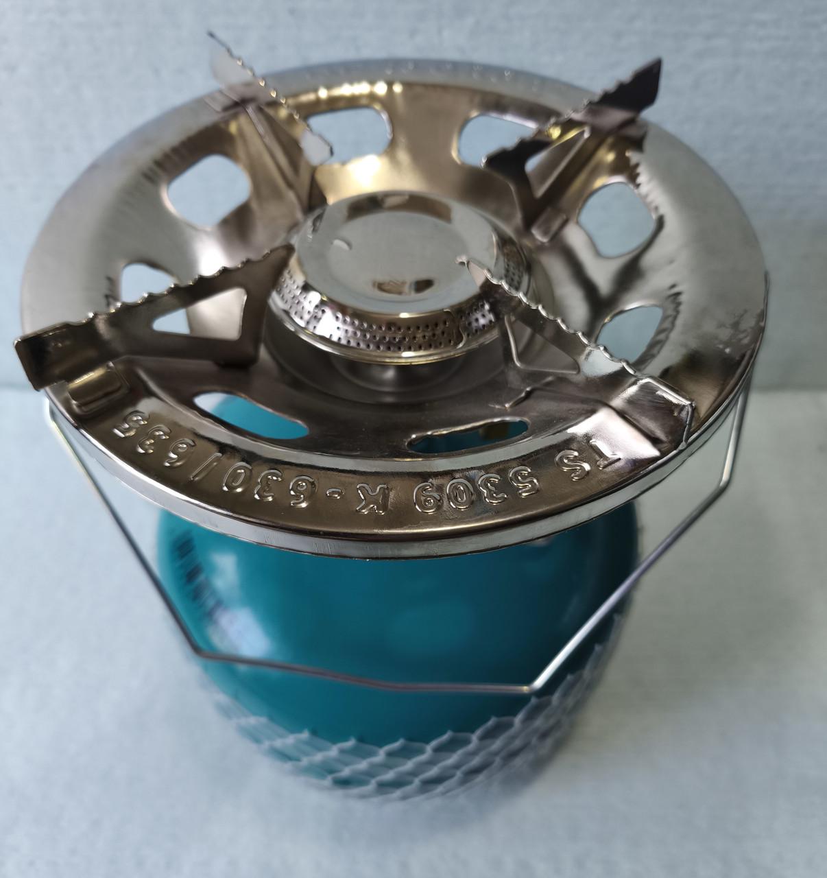 Балон газовий в комплекті з горілкою Orgaz Stove K-635 5 л/2 кг - фото 2 Балон газовий в комплекті з горілкою Orgaz Stove K-635 5 л/2 кг - фото 2