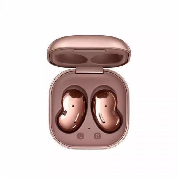 Беспроводные bluetooth наушники вкладыши со встроенным чипом Langxun Розовый/Золотой Беспроводные bluetooth наушники вкладыши со встроенным чипом Langxun Розовый/Золотой