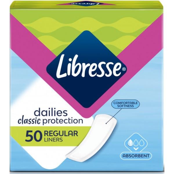 Прокладки ежедневные гигиенические Libresse Pantyliners Classic 50 шт.